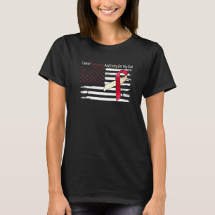 I Wear Burgundy And Ivory For My Dad T-Shirt
