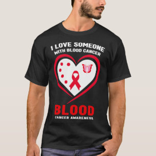 I Wear Burgundy Aunt Multiple Myeloma Awareness Bl T-Shirt