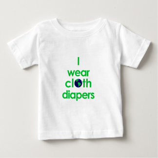 i wear cloth diapers baby T-Shirt