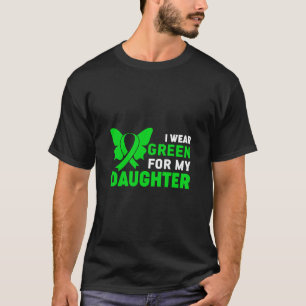 I Wear Daughter Ribbon Aunt Dwarfism Awareness Lit T-Shirt