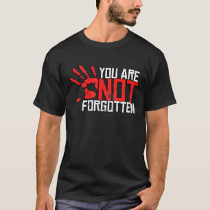 I Wear For My Sister American Mmiw Hand Stolen Sis T-Shirt