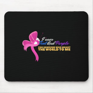 I Wear For Someone Who Meant World Suicide Prevent Mouse Pad
