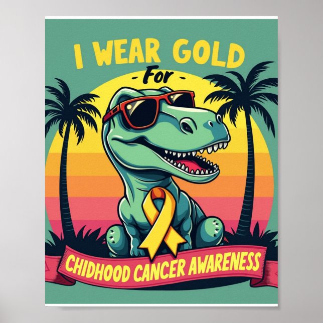 I WEAR GOLD POSTER (Front)