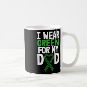 I Wear Green Dad S Stigma Tees Mental Health Aware Coffee Mug