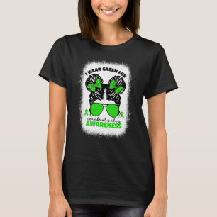 I Wear Green For Cerebral Palsy For Kids Girls Cp  T-Shirt