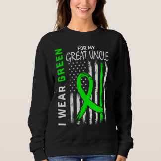 I Wear Green For Great Uncle Cerebral Palsy Awaren Sweatshirt