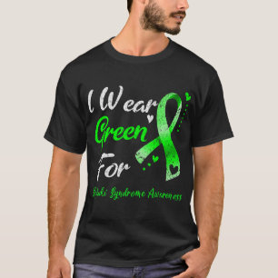 I Wear Green For Kabuki Syndrome Awareness Ribbon T-Shirt