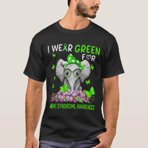 I Wear Green For Kabuki Syndrome Awareness T-Shirt