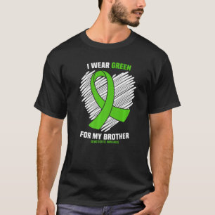 I Wear Green For My Brother Celiac Disease Awarene T-Shirt
