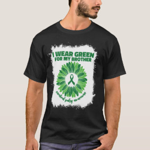I Wear Green For My Brother Cp Cerebral Palsy Awar T-Shirt