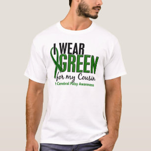 I Wear Green For My Cousin 10 Cerebral Palsy T-Shirt