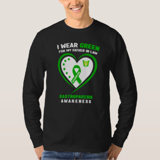 I Wear Green For My Father In Law Gastroparesis Aw T-Shirt
