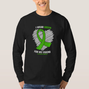 I Wear Green For My Friend Celiac Disease Awarenes T-Shirt