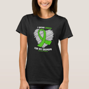 I Wear Green For My Grandpa Celiac Disease Awarene T-Shirt