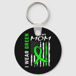I Wear Green For My Mum Kidney Disease Awareness F Key Ring