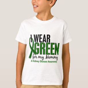 I Wear Green For My Mummy 10 Kidney Disease T-Shirt