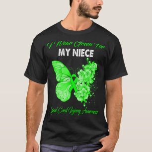 I Wear Green For My Niece Spinal Cord Injury Aware T-Shirt