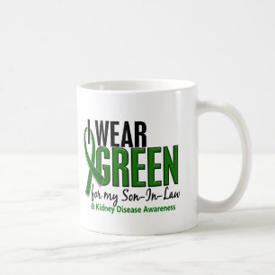 I Wear Green For My Son-In-Law 10 Kidney Disease Coffee Mug