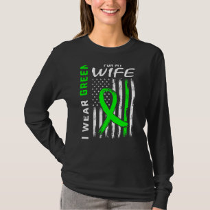 I Wear Green For My Wife Kidney Disease Awareness T-Shirt