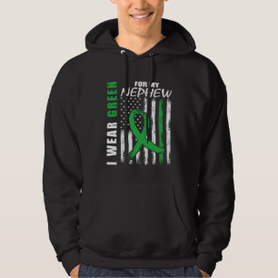 I Wear Green For Nephew Kidney Disease Awareness F Hoodie