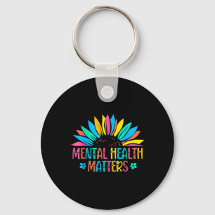 I Wear Green Mental Health Awareness S Support War Key Ring