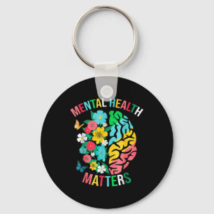 I Wear Green Mental Health Awareness S Support War Key Ring