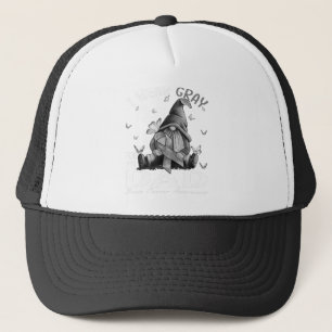 I Wear Grey For My Dad Brain Cancer Awareness Trucker Hat