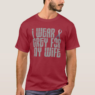 I Wear Grey For My Wife 16 T-Shirt