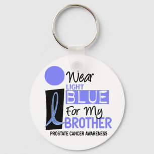 I Wear Light Blue For My Brother 9 PC Key Ring