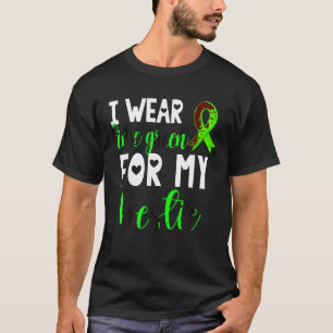 I Wear Lime Green For My Bestie Non Hodgkin Lympho T-Shirt