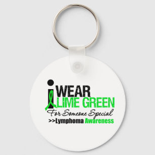 I Wear Lime Green Someone Special Key Ring