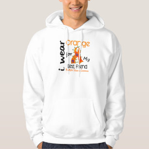 I Wear Orange 43 Best Friend MS Multiple Sclerosis Hoodie