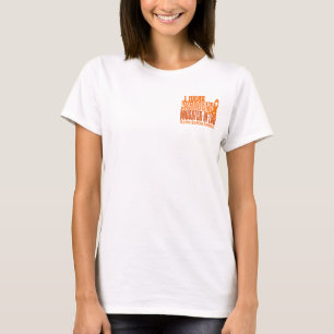 I Wear Orange Daughter-In-Law Multiple Sclerosis M T-Shirt