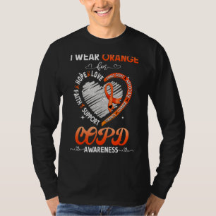 I Wear Orange For Copd Awareness T-Shirt