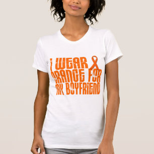I Wear Orange For My Boyfriend 16 T-Shirt