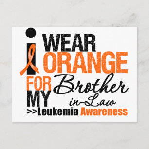 I Wear Orange For My Brother-in-Law Postcard