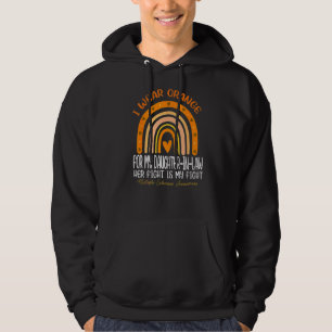 I Wear Orange For My Daughter In Law Multiple Scle Hoodie
