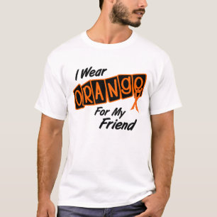 I Wear Orange For My Friend 8 T-Shirt