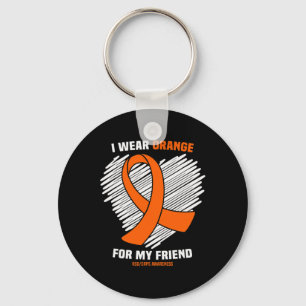I Wear Orange For My Friend Rsdcrps Awareness Key Ring