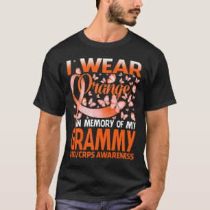I Wear Orange For My Grammy Rsd Crps Awareness T-Shirt