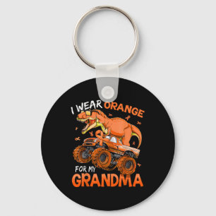 I Wear Orange For My Grandma Multiple Sclerosis Aw Key Ring