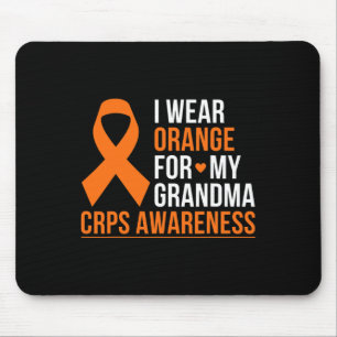 I Wear Orange For My Grandma RSD CRPS Awareness Mo Mouse Pad