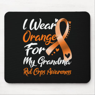 I Wear Orange For My Grandma Rsd Crps Awareness  Mouse Pad