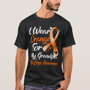 I Wear Orange For My Grandpa Rsd Crps Awareness T-Shirt