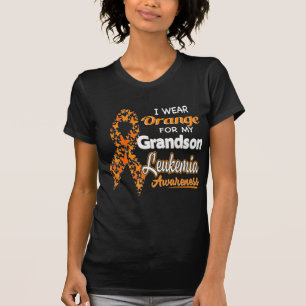 I wear Orange for my Grandson  Leukaemia Awareness T-Shirt