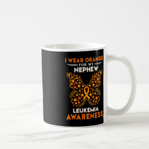 I wear Orange for my Nephew Blood Leukaemia Cancer Coffee Mug