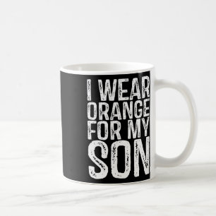 I Wear Orange For My Son Leukaemia Awareness Coffee Mug