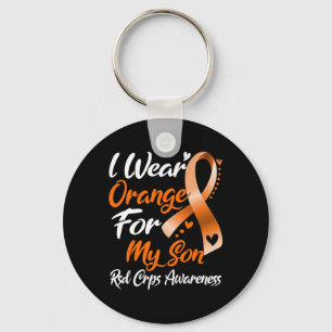 I Wear Orange For My Son Rsd Crps Awareness Key Ring