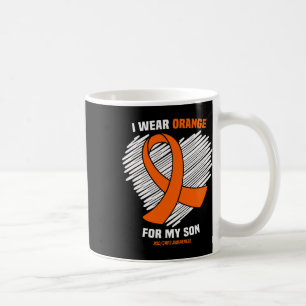 I Wear Orange For My Son Rsdcrps Awareness Coffee Mug