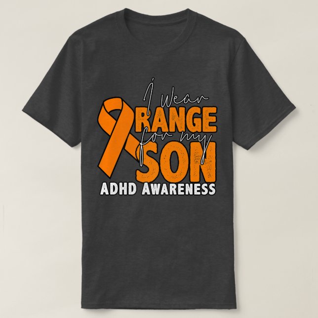 I Wear Orange For My Son T-Shirt (Design Front)